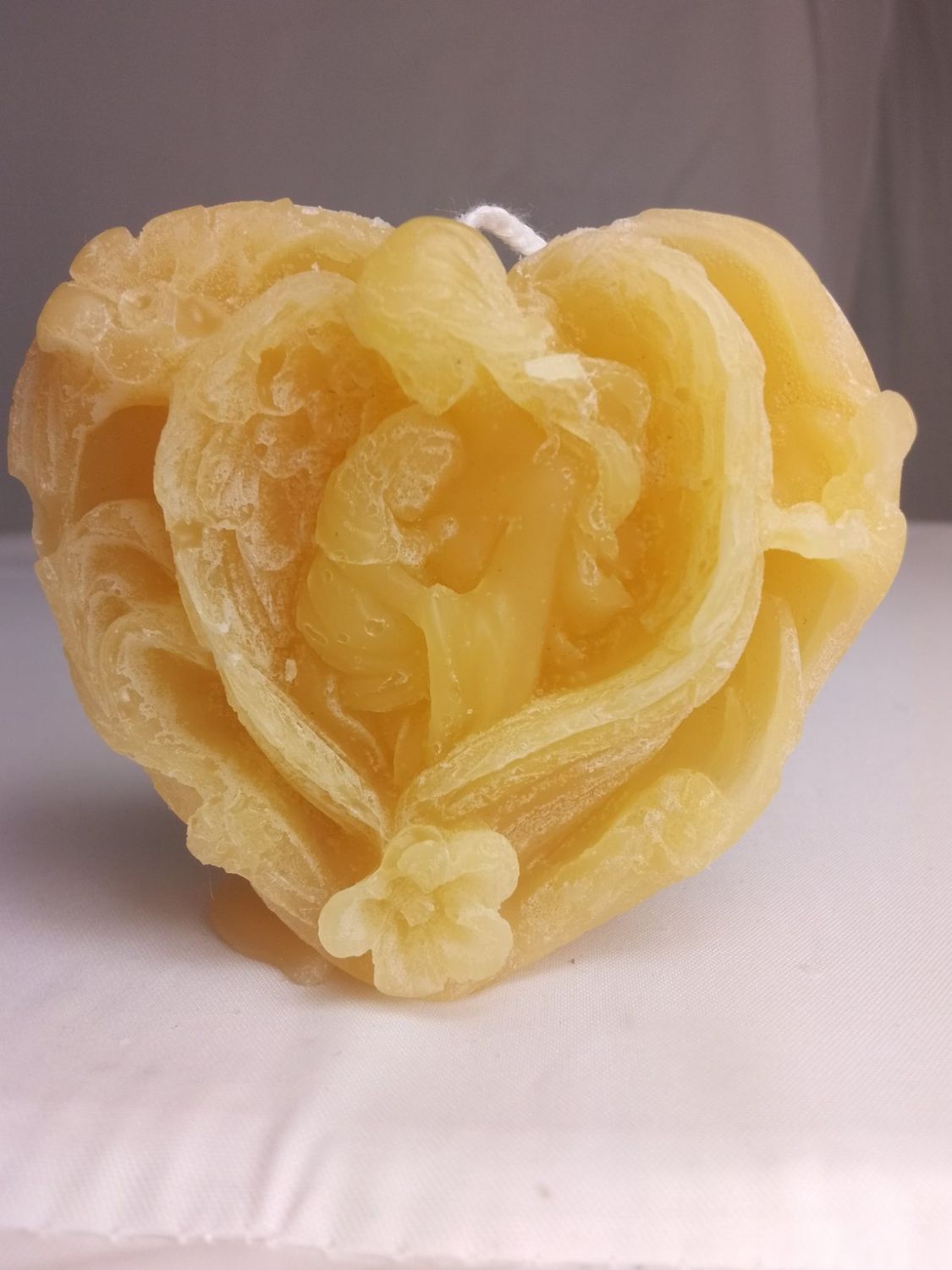 Handmade religious  candle