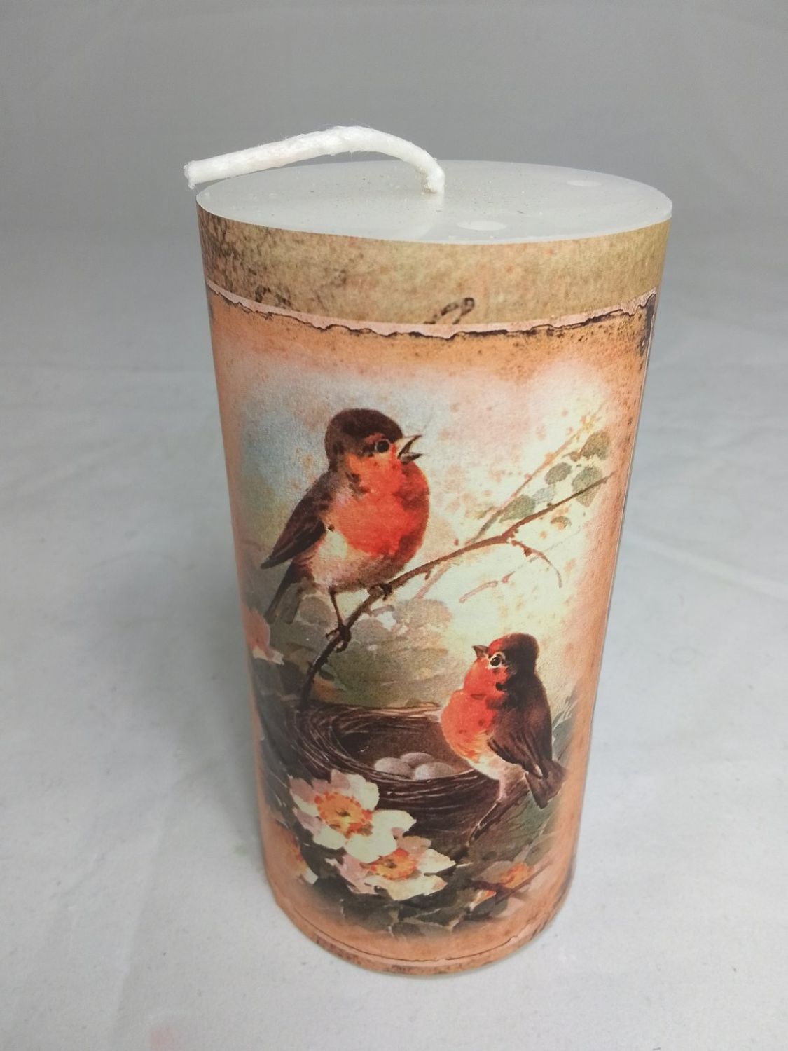 Big pillar decorative candle