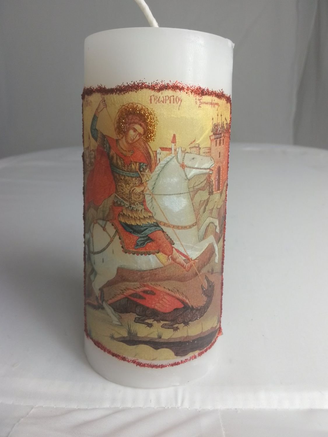 Big pillar religious candle