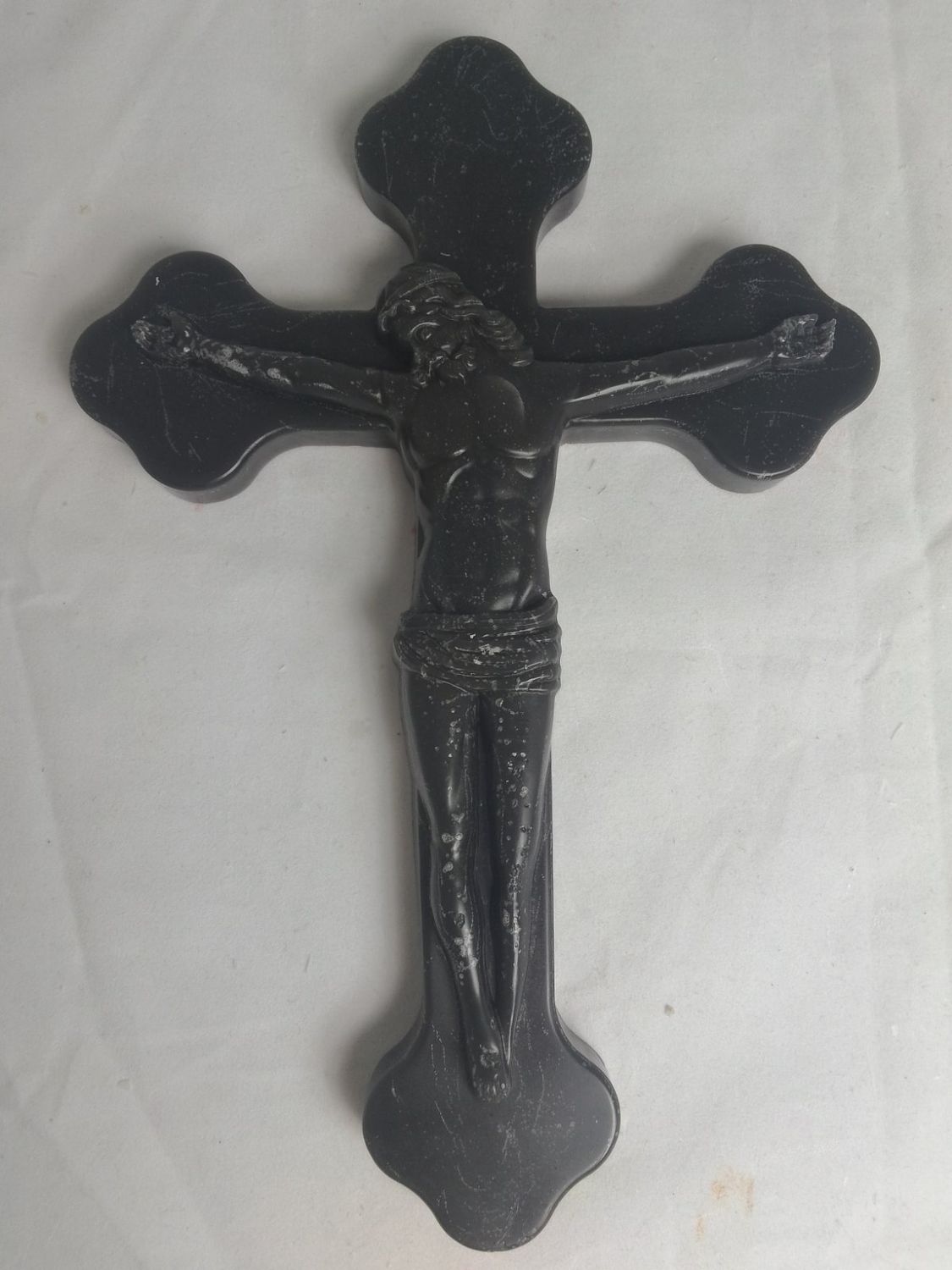 Big handmade wax cross
