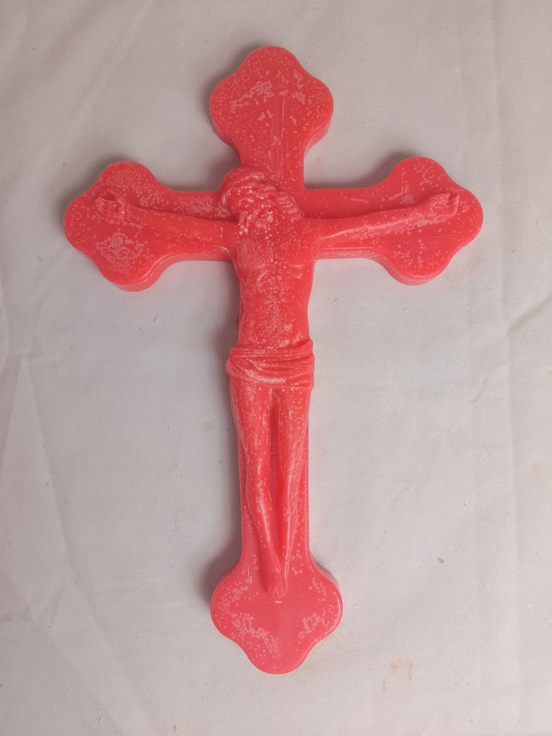 Big handmade wax  cross