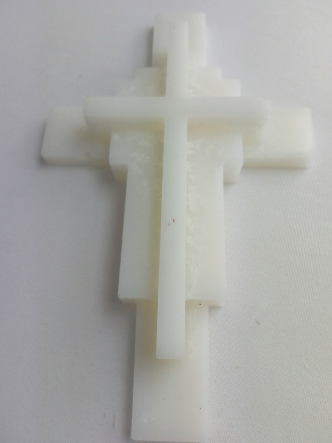 Handmade wax cross