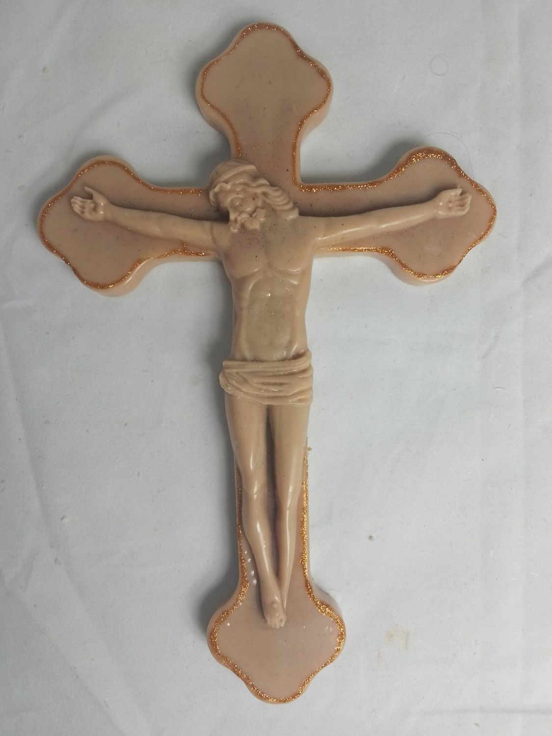 Big handmade wax  cross