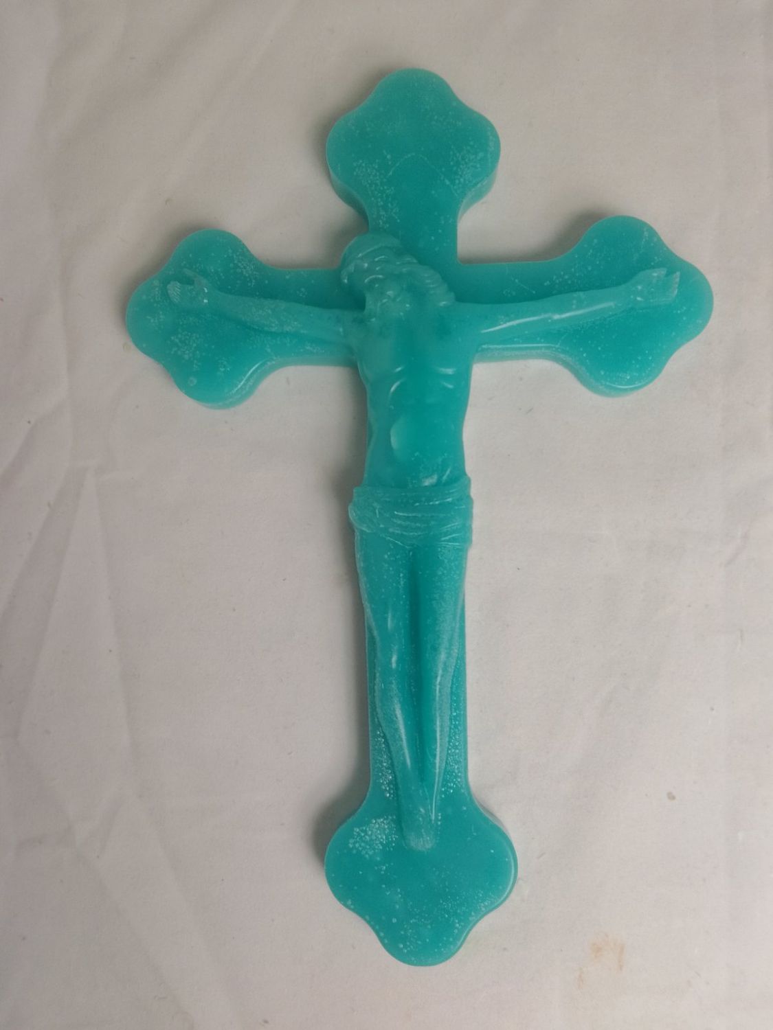 Big handmade wax  cross