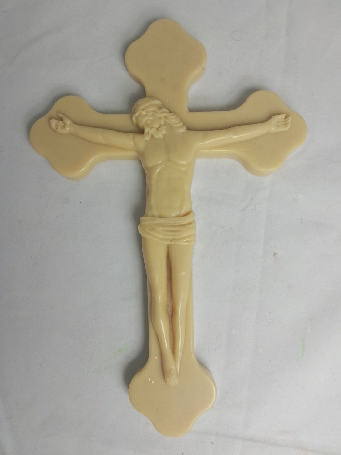 Big handmade wax  cross