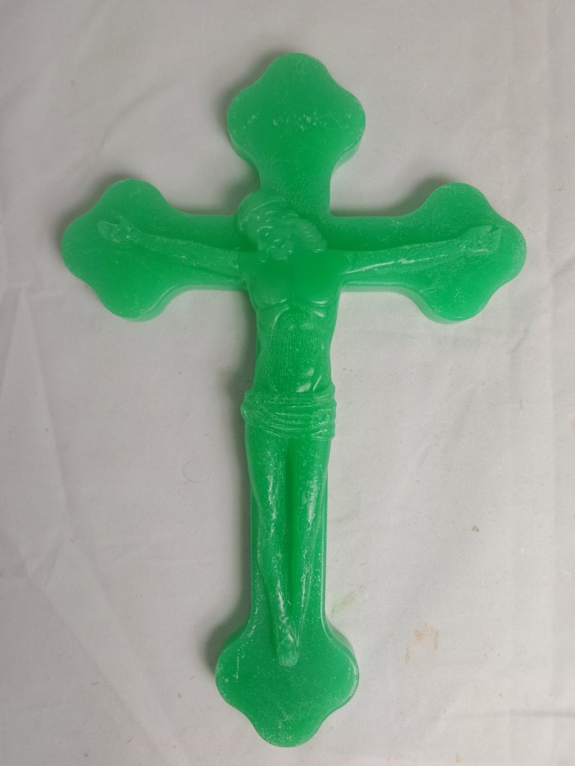 Big handmade wax  cross