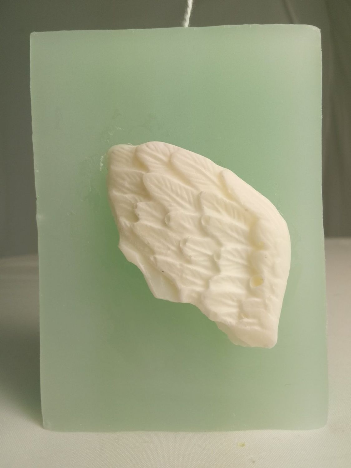 Handmade religious angel  candle