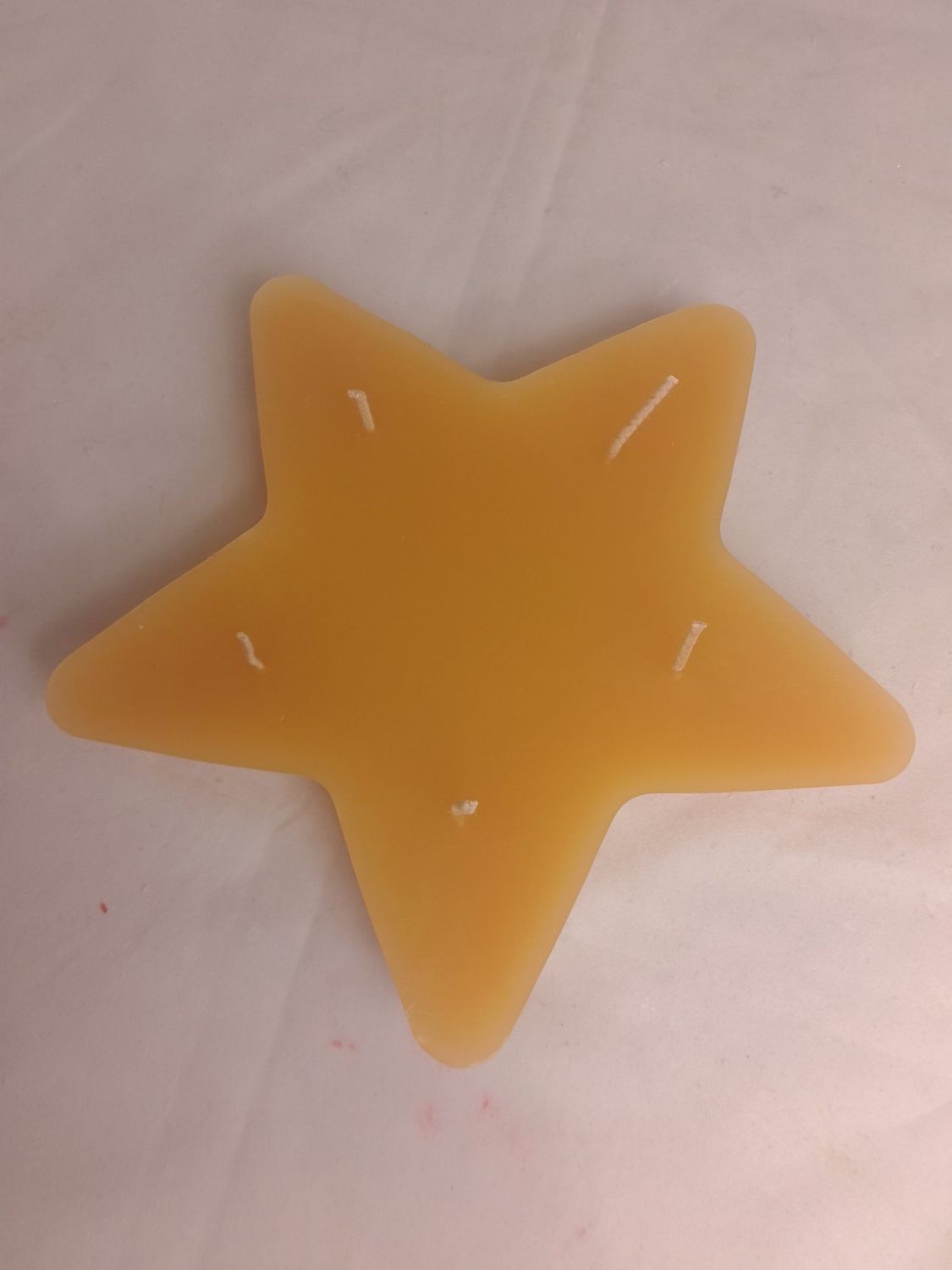 Handmade big star candle