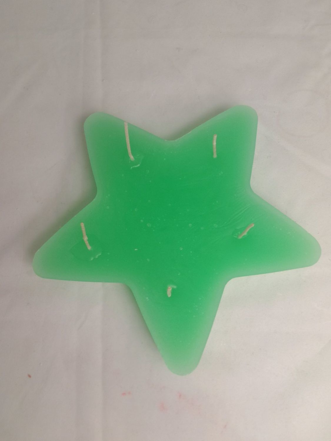 Handmade big star candle