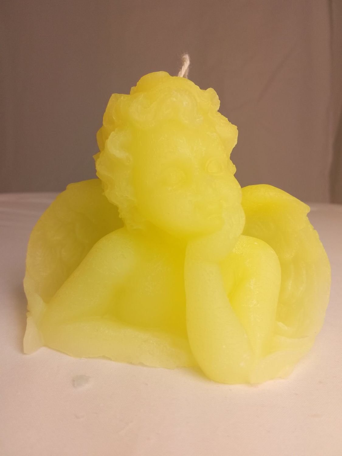 Handmade angel  candle