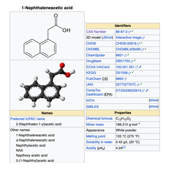 1-Naphthaleneacetic Acid