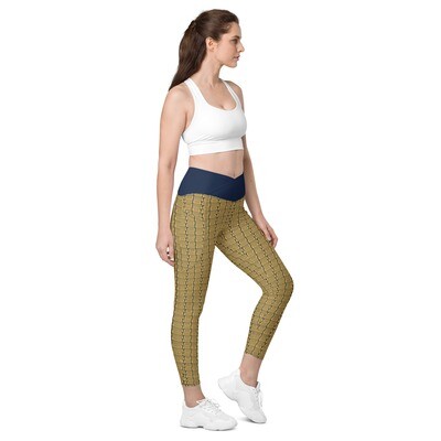 Bachata Exchange Crossover Leggings With Pockets