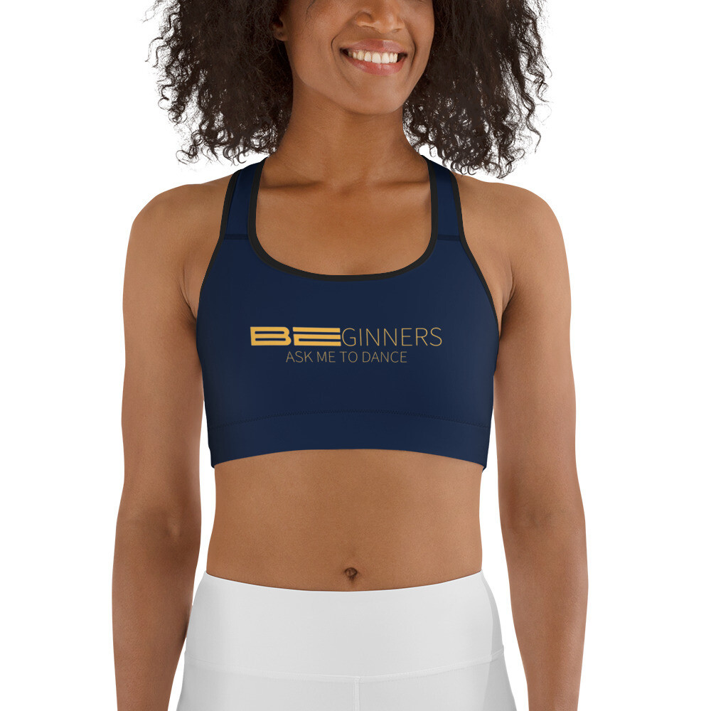BEginners Ask Me To Dance Sports Bra