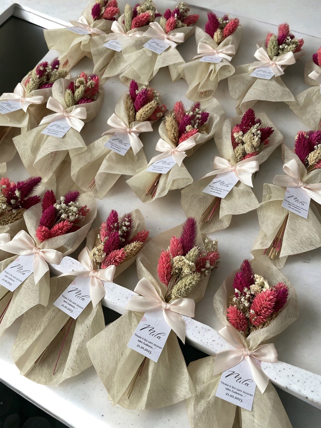 Zahvalnice RUSTIC BOUQUET Medium već od 2,4 Eur