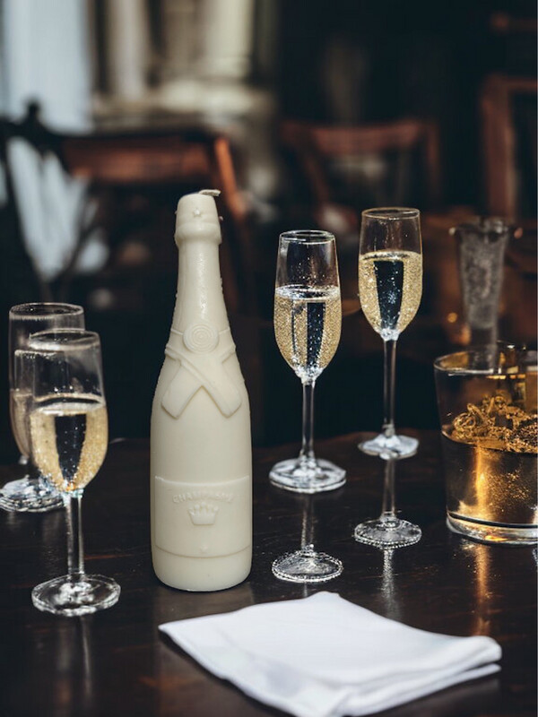 CHAMPAGNE CANDLE