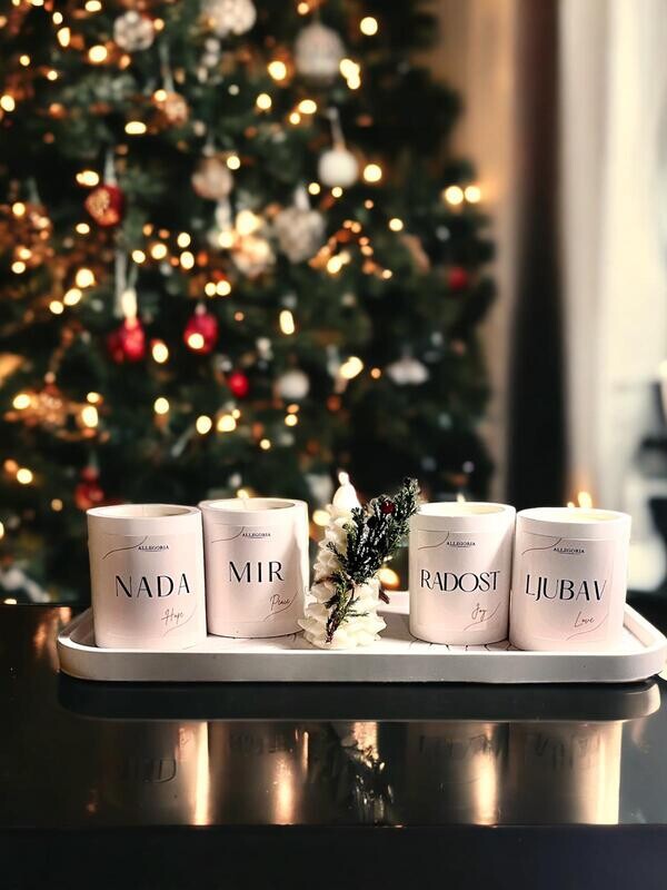 ADVENT set 4 kom