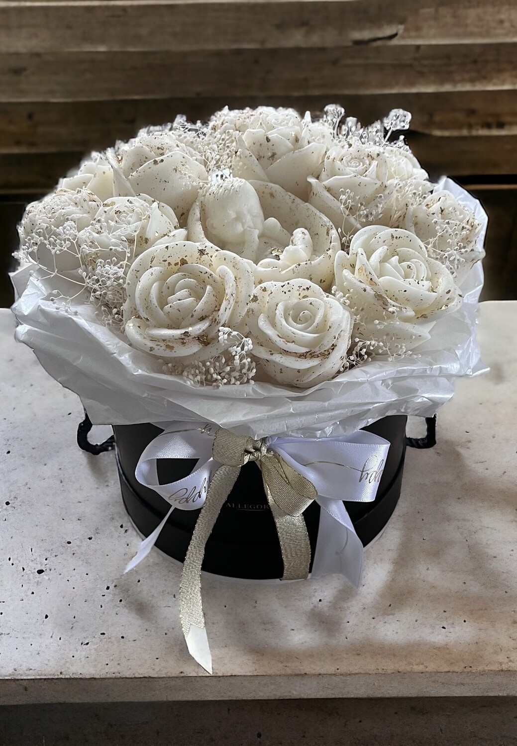 FLOWER BOX GOLD M