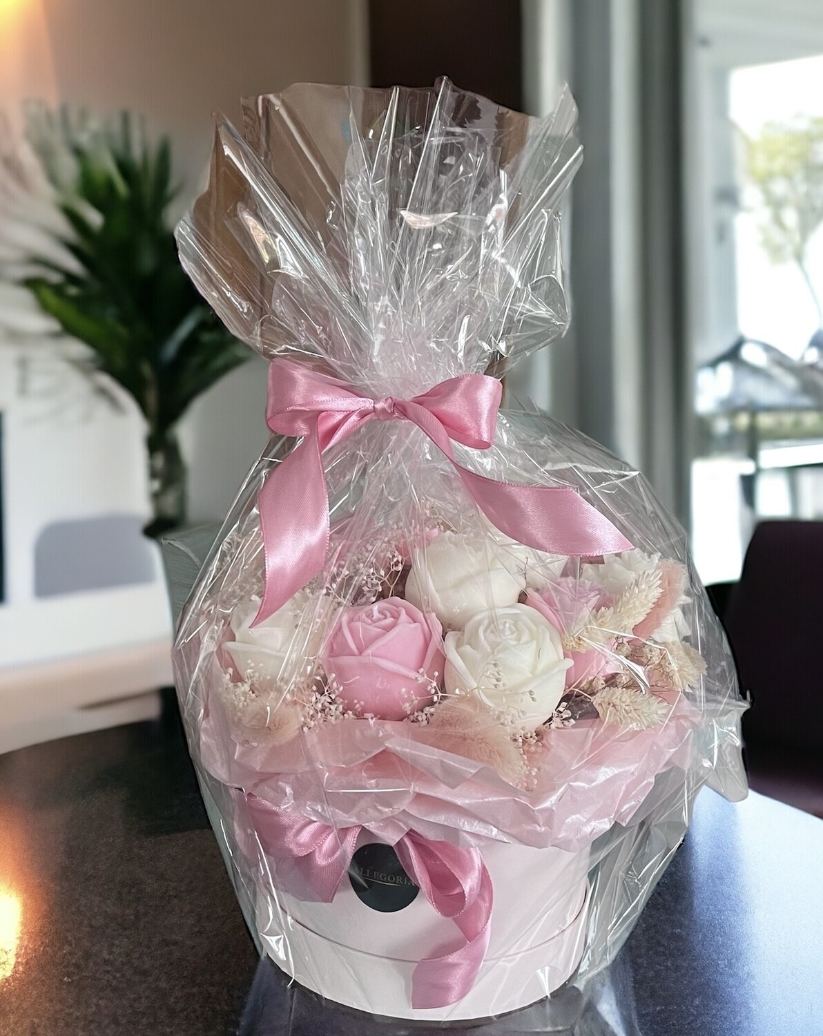 FLOWER BOX  M - ROSE