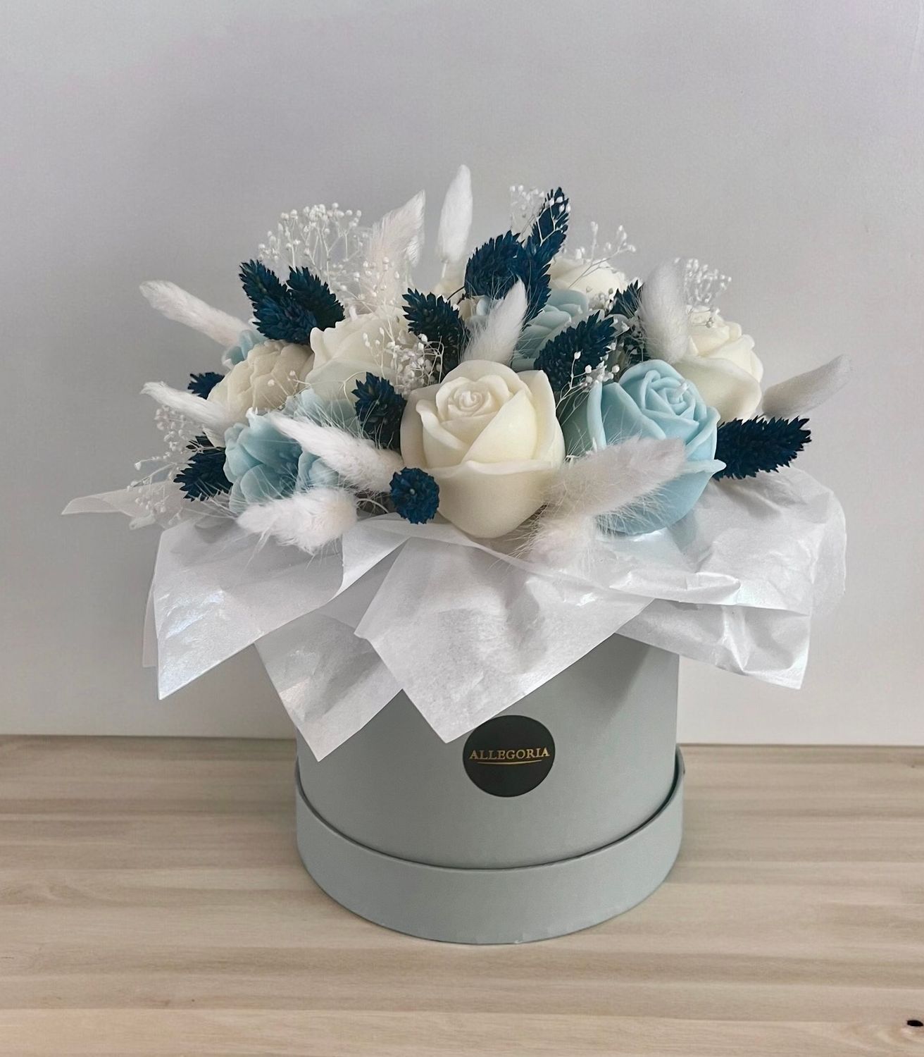 FLOWER BOX M - BLUE