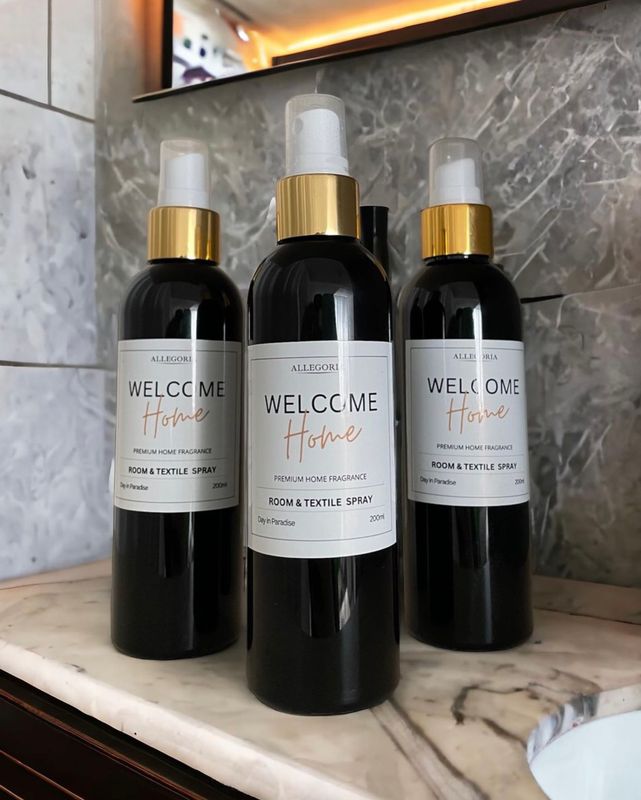 WELCOME HOME Room &amp; textile spray