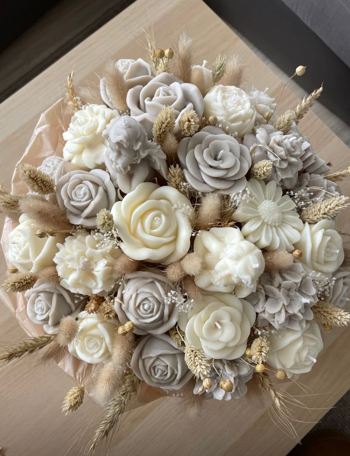 FLOWER BOX XL - BEIGE