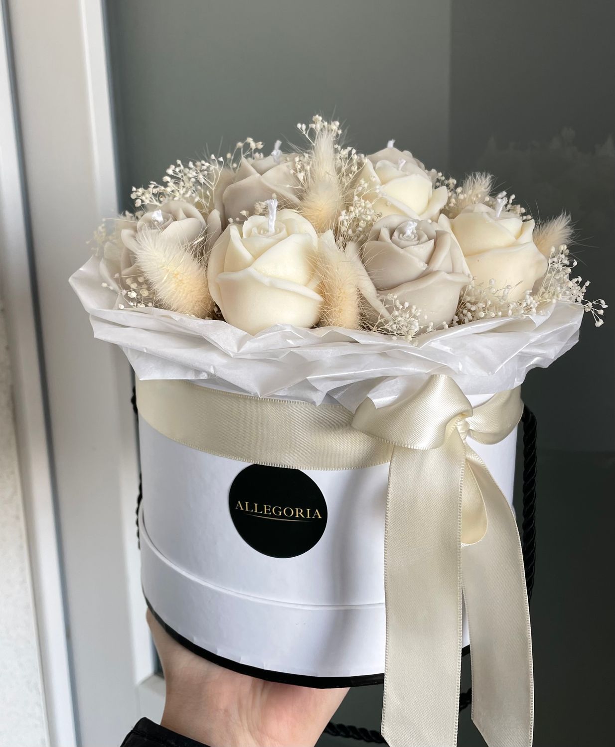 FLOWER BOX - M BIEGE