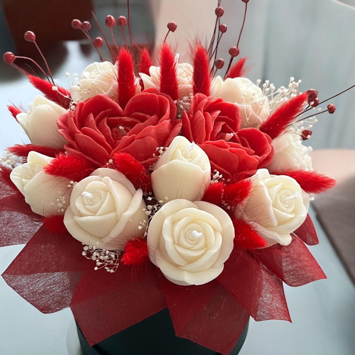 FLOWER BOX S - RED EXCLUSIVE