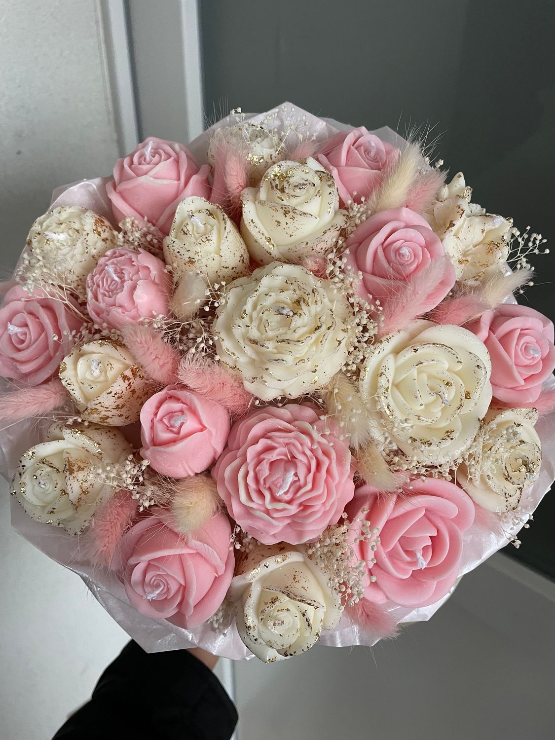 FLOWER BOX L - ROSE
