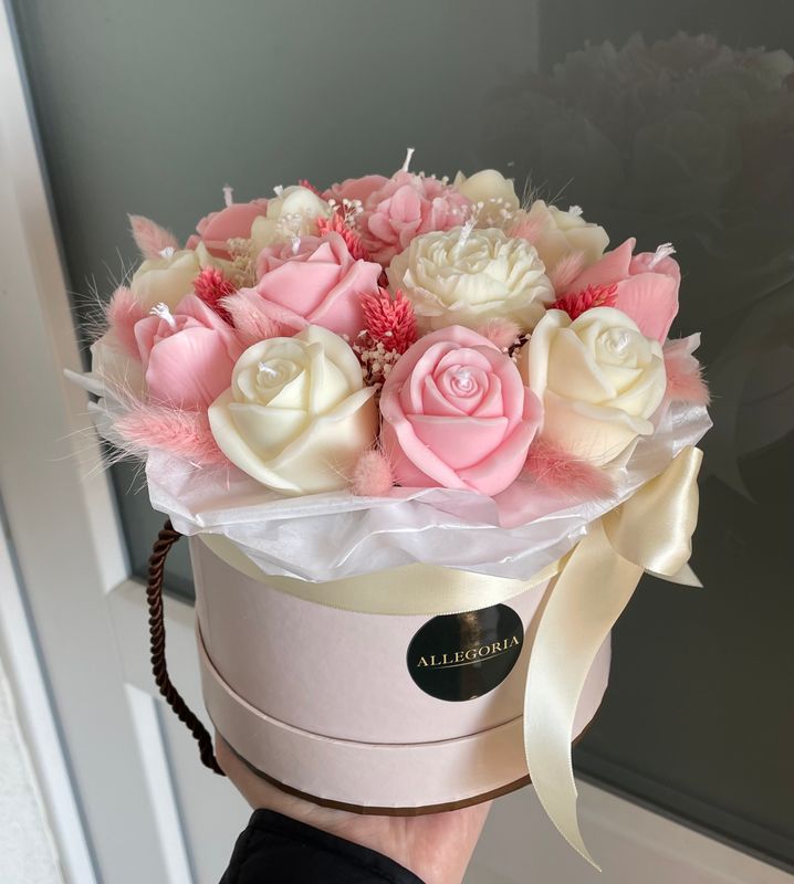FLOWER BOX S - ROSE