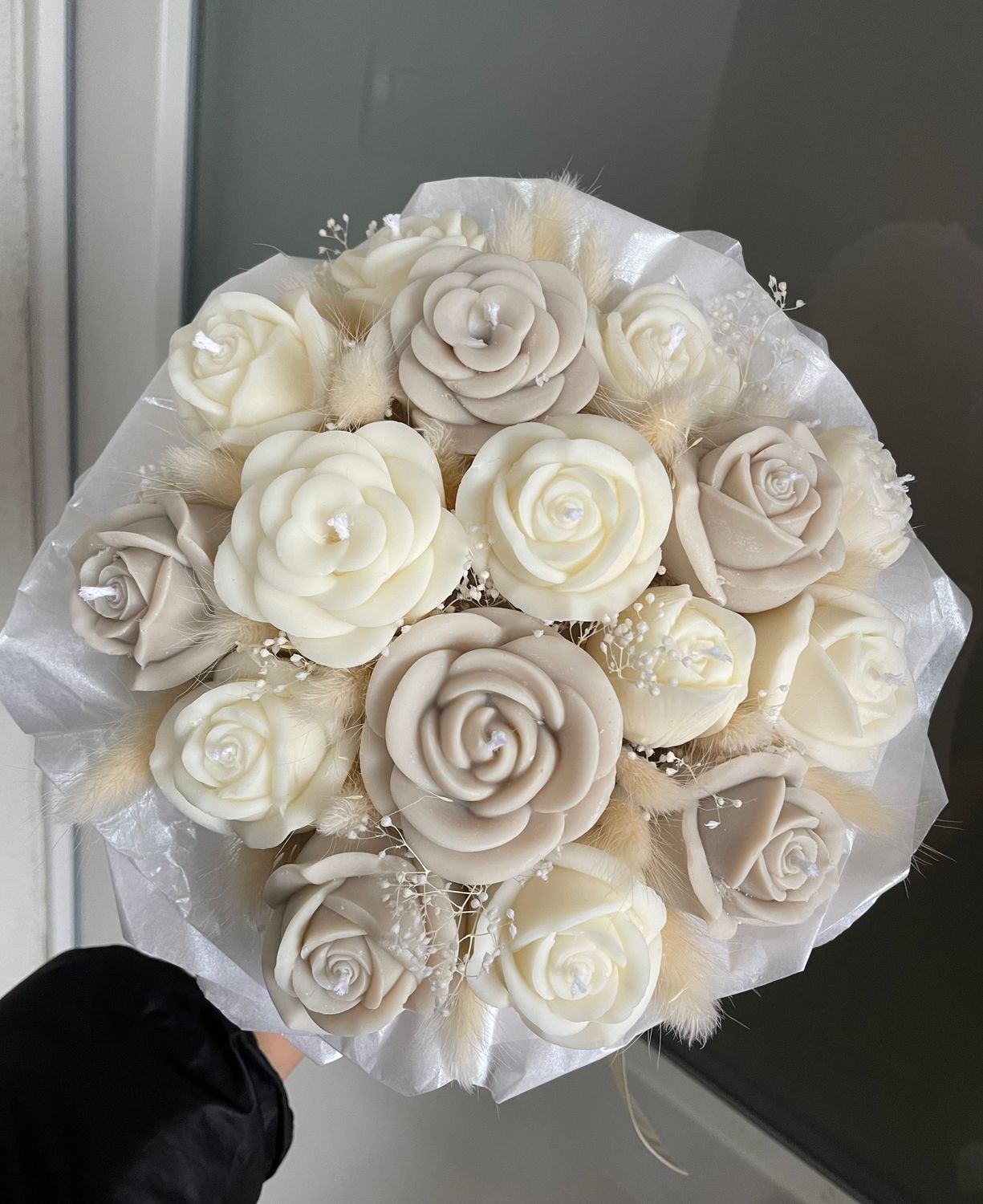 FLOWER BOX S - BEIGE
