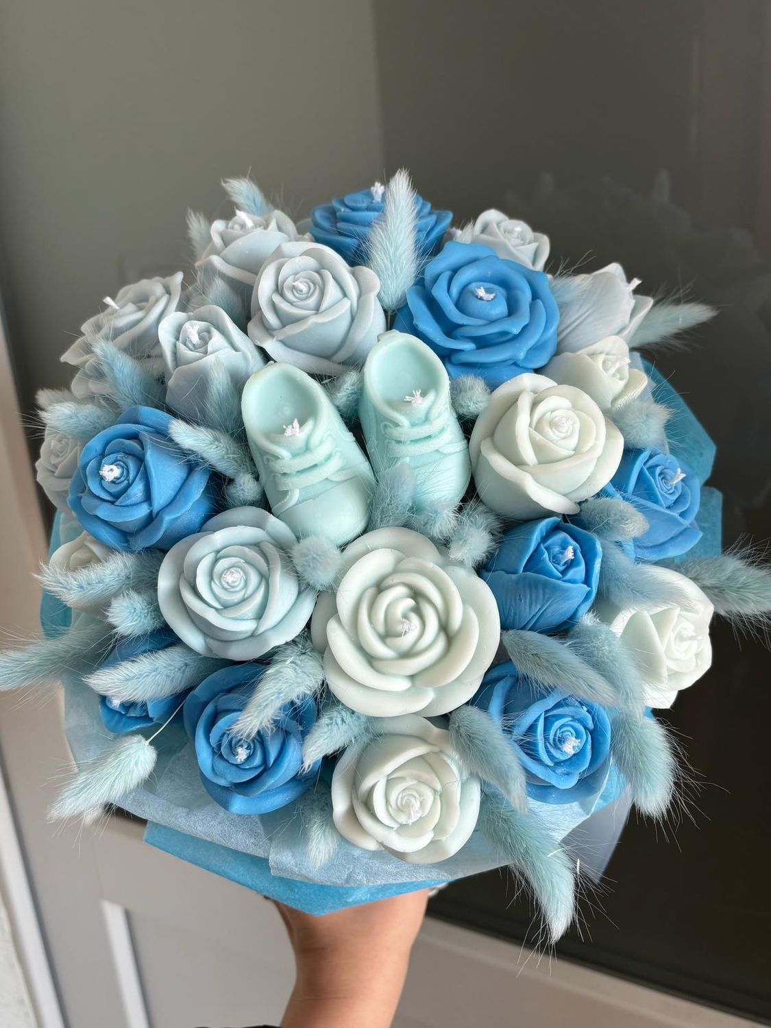 FLOWER BOX L - BLUE BOYS