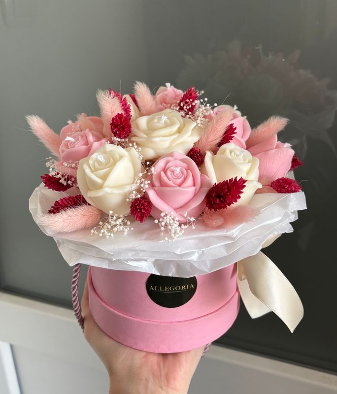 FLOWER BOX S - PINK