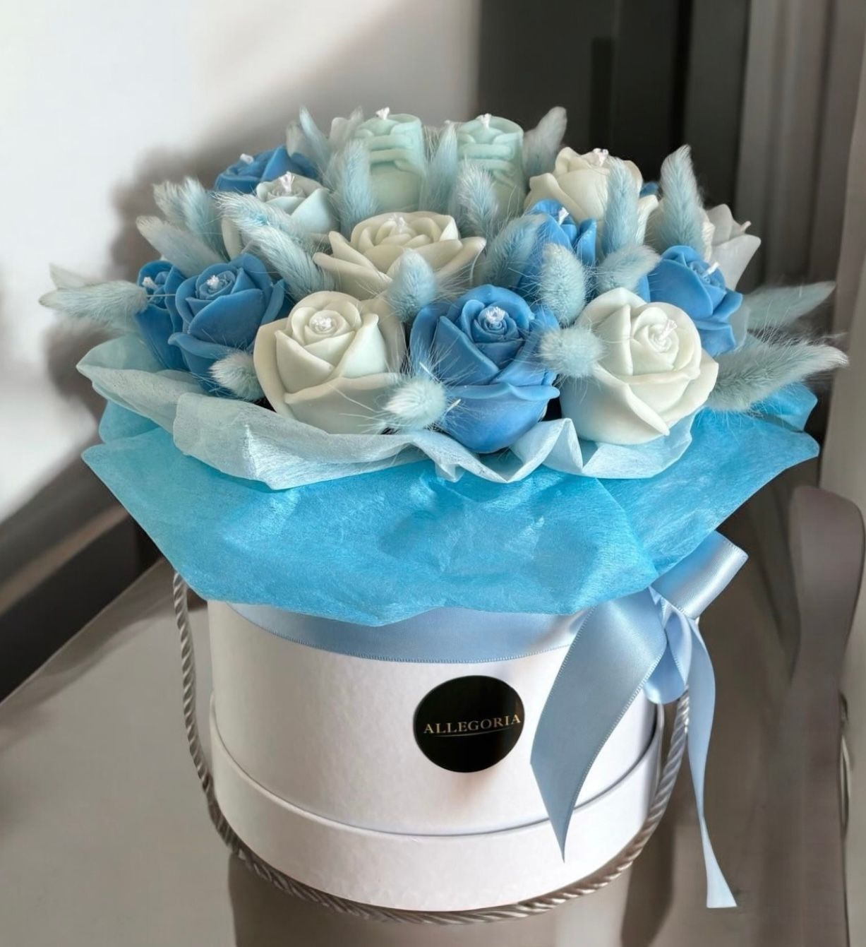 FLOWER BOX L - BLUE BOYS