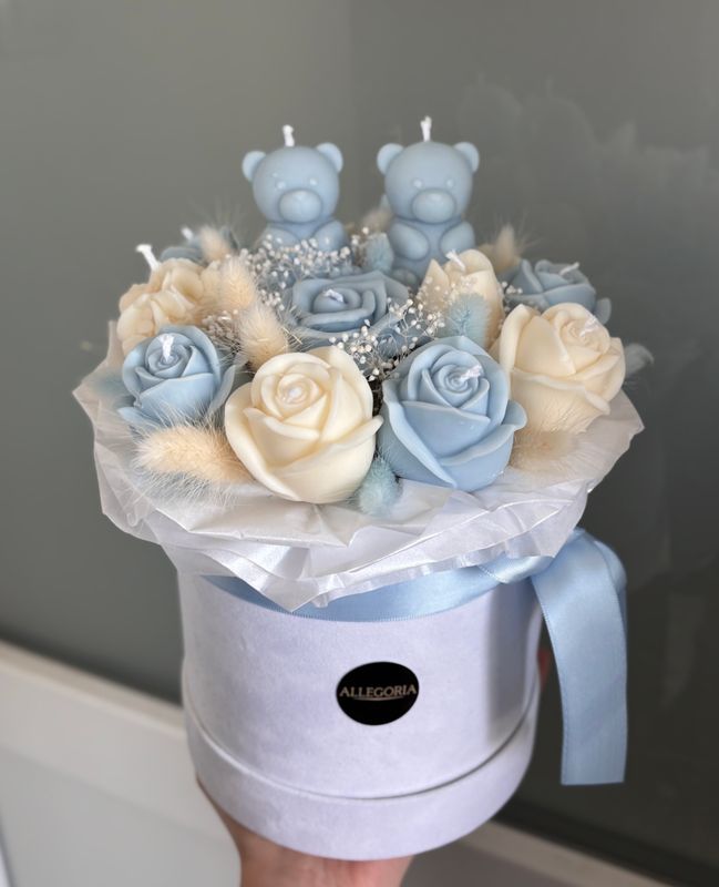 FLOWER BOX S - BLUE