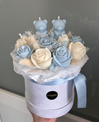FLOWER BOX S - BLUE