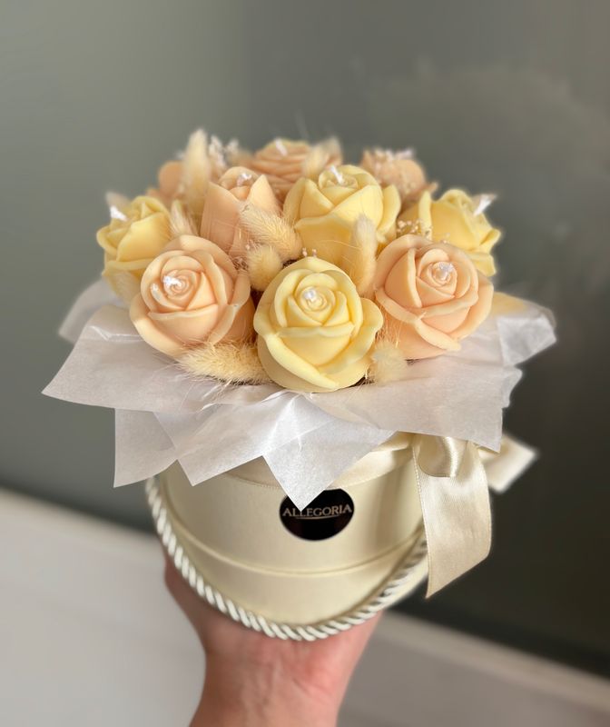FLOWER BOX S - PEACH