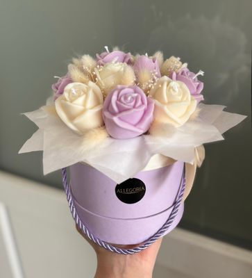 FLOWER BOX S - LILA