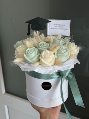 FLOWER BOX S - PISTACHIO