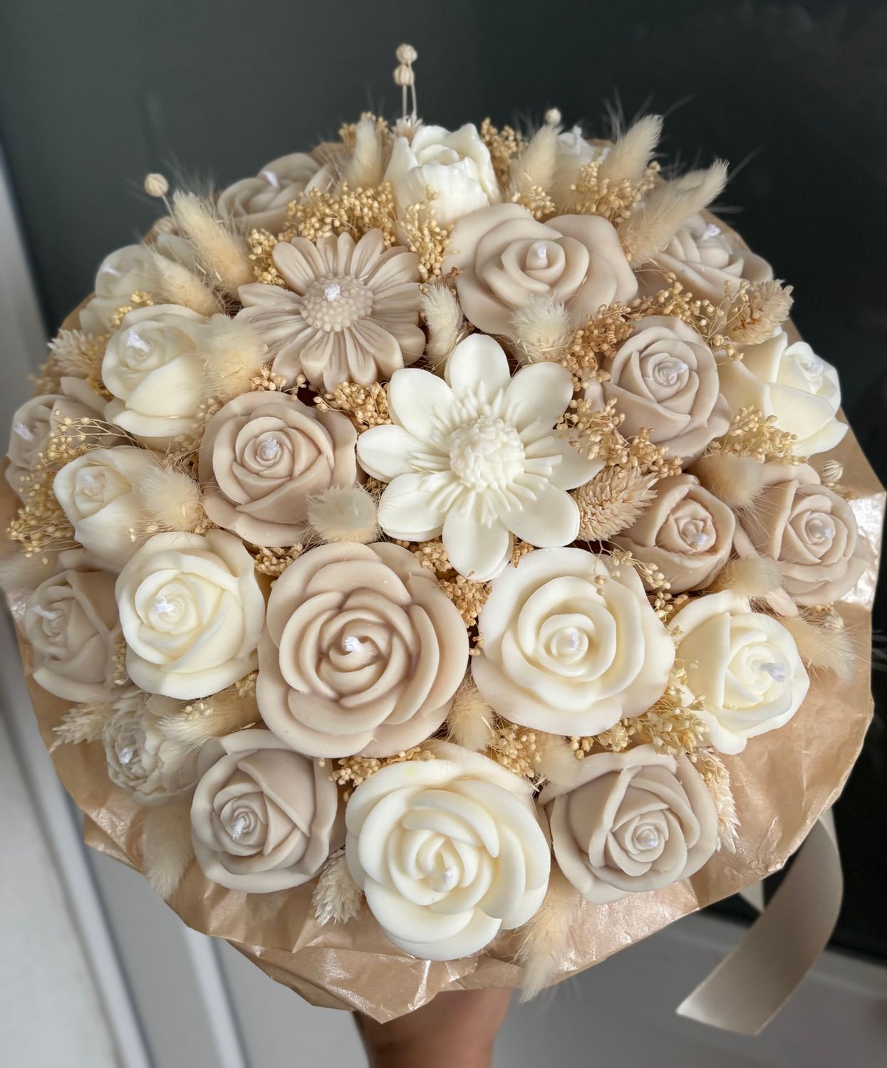 FLOWER BOX XL - BEIGE