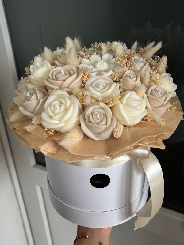 FLOWER BOX XL - BEIGE