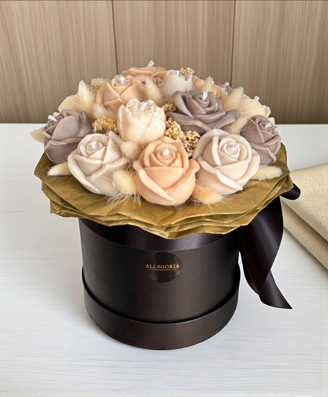 FLOWER BOX - M GOLD