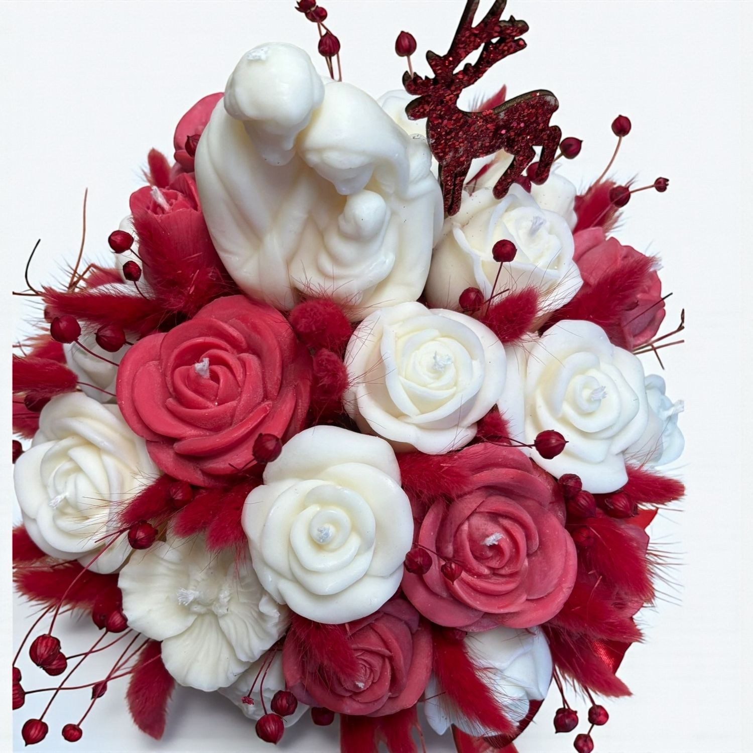 FLOWER BOX - VELVET RED