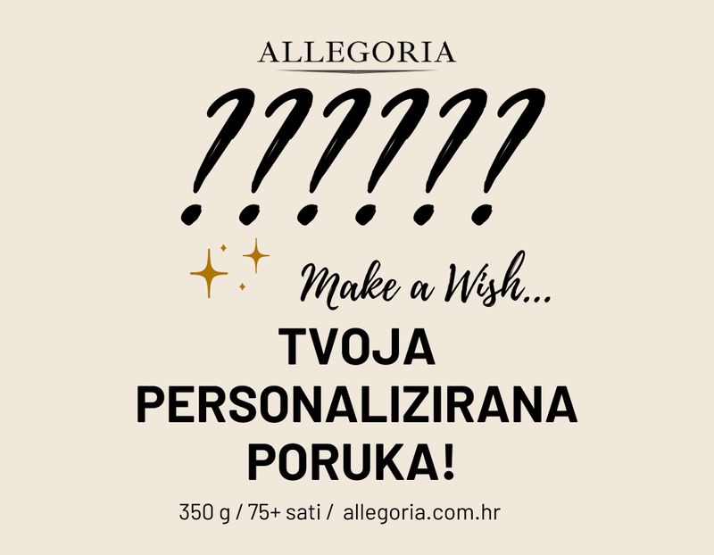 PERSONALIZIRANA - MAKE A WISH