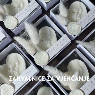 ZAHVALNICE za VJENČANJE