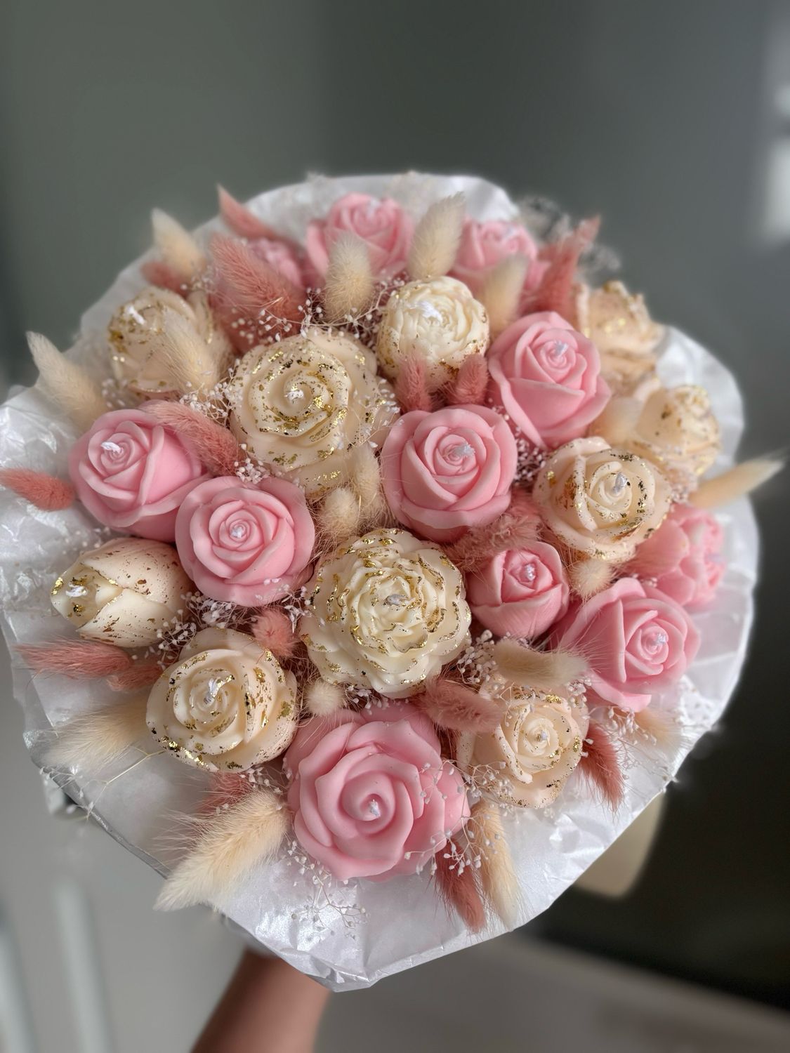 FLOWER BOX L - ROSE