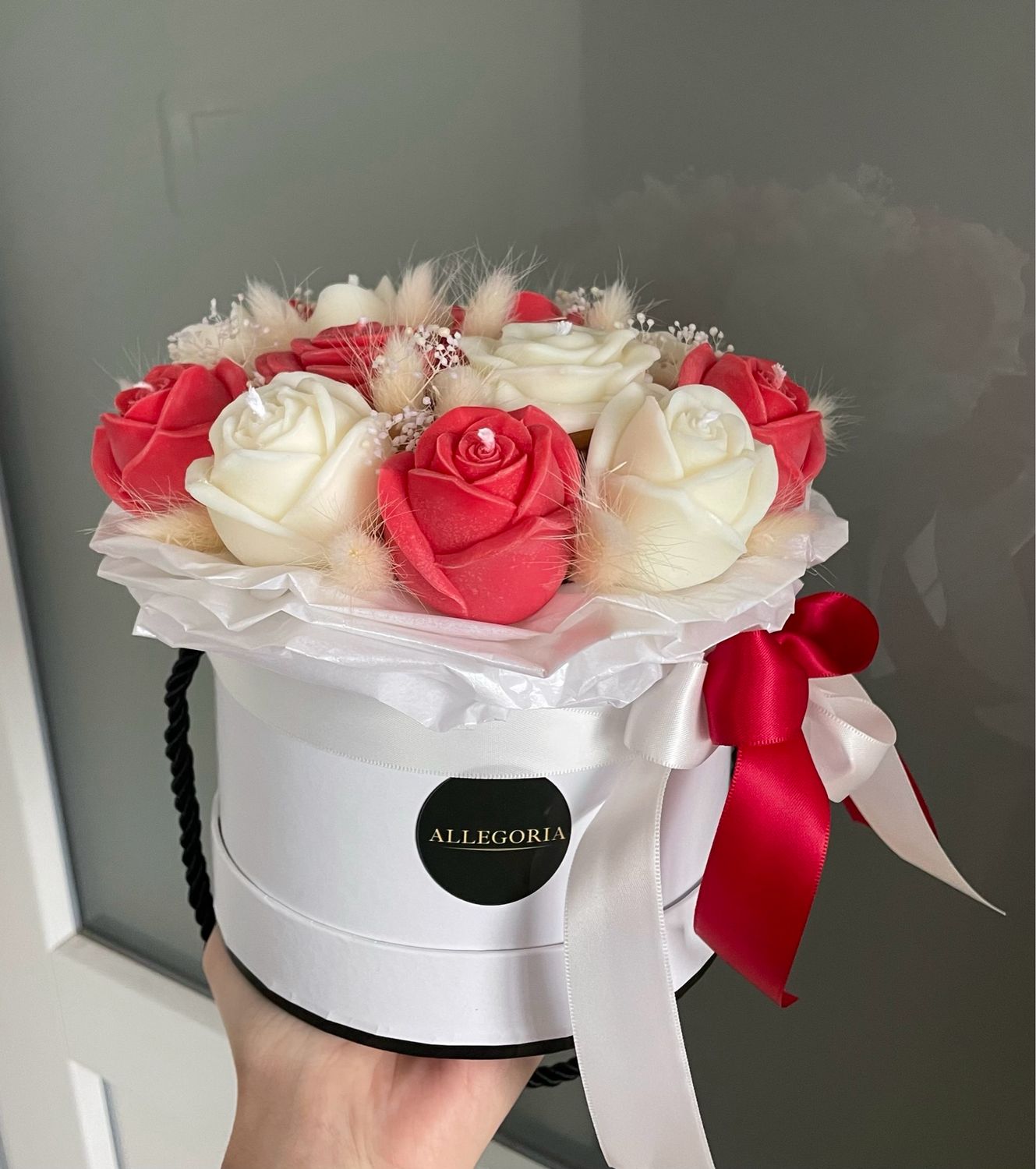 FLOWER BOX S - RED