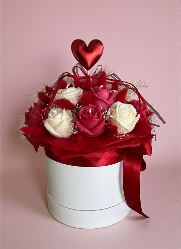 FLOWER BOX M - RED GLOW