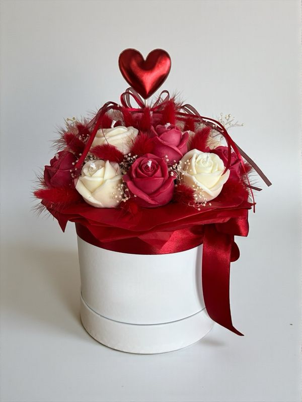 FLOWER BOX M - RED GLOW