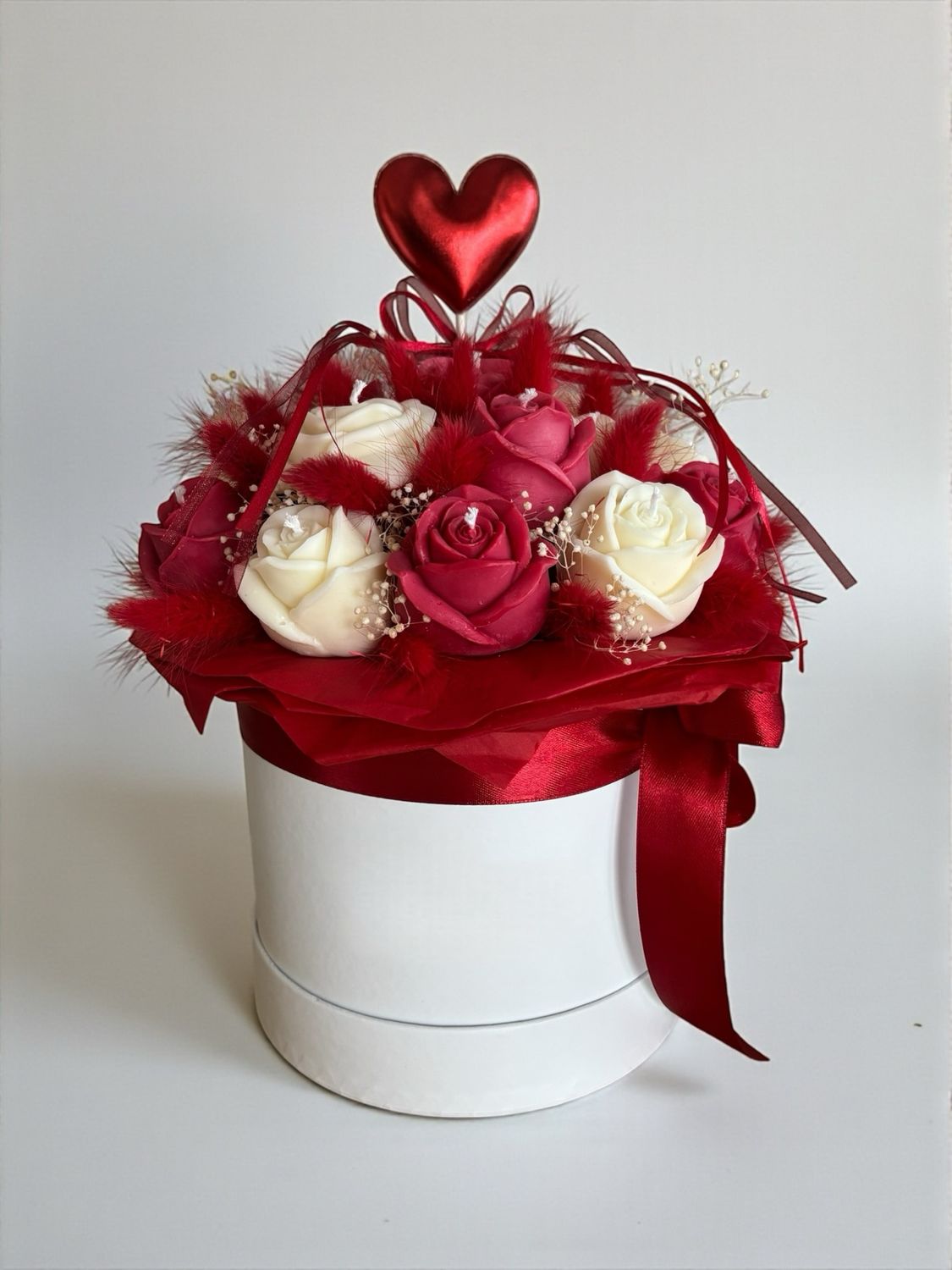 FLOWER BOX M - RED GLOW