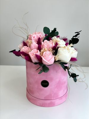 FLOWER BOX L - VELVET SPRING